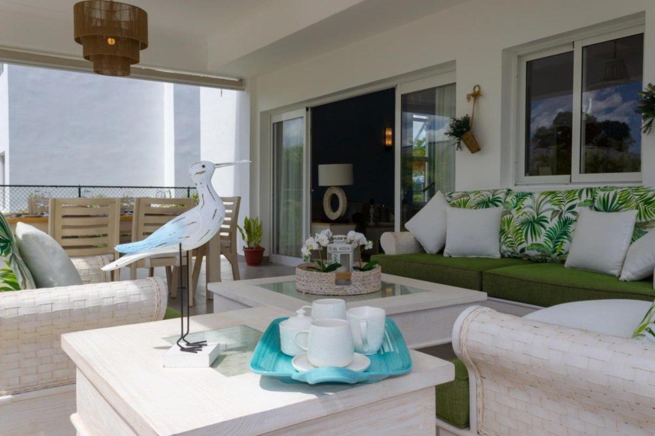 Dream Villa With Pool & Garden View In Vista Cana 푼타 카나 외부 사진