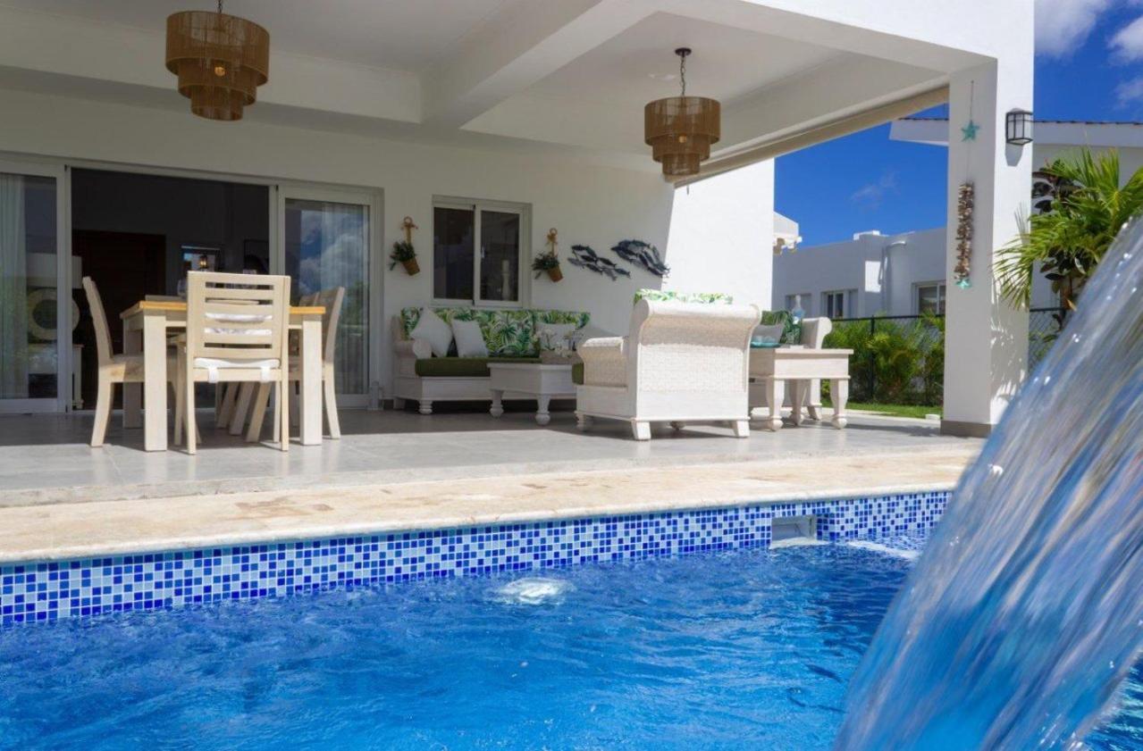 Dream Villa With Pool & Garden View In Vista Cana 푼타 카나 외부 사진